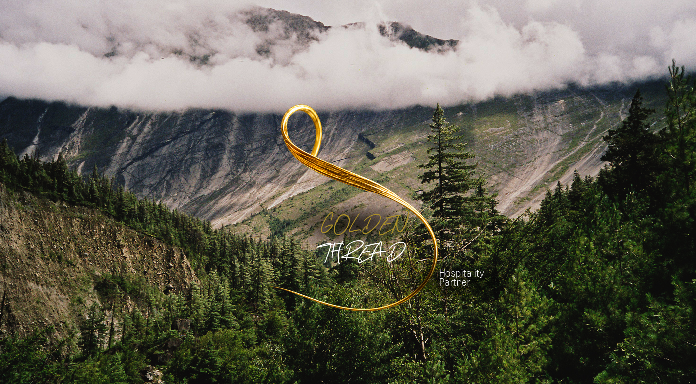 The golden thread drawn across a Himalayan valley